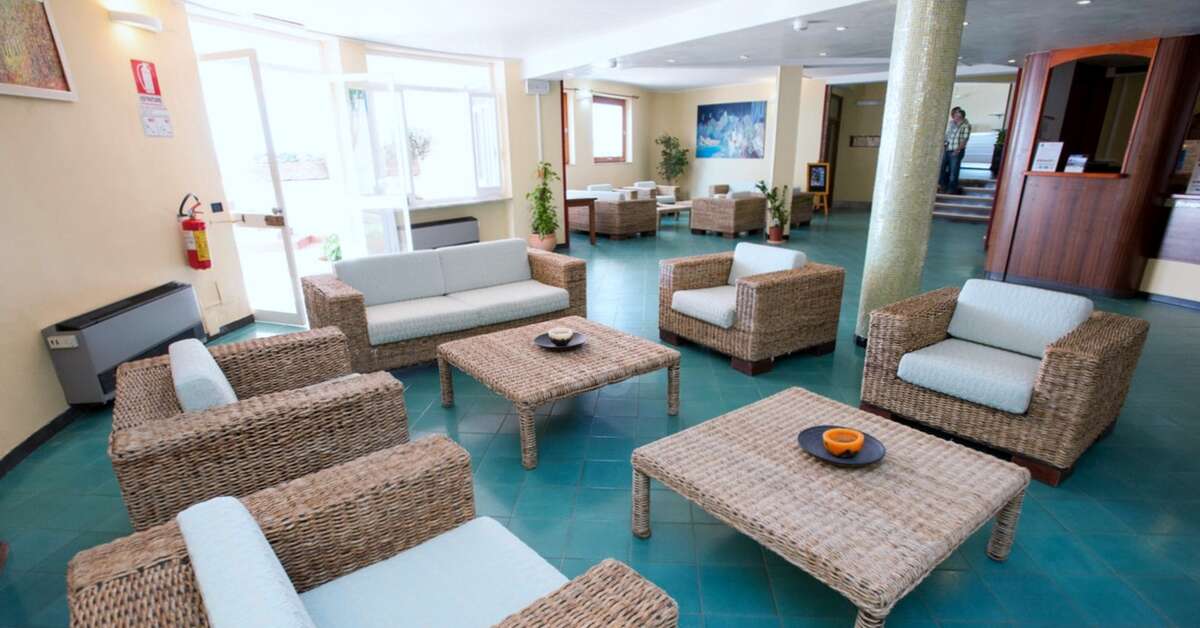 Een foto van het interieur van LH Pedraladda Resort