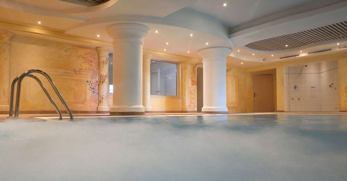 Een foto van het zwembad bij Vital & Sporthotel Brixen