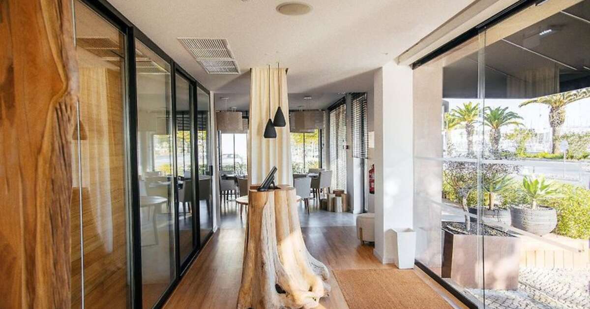 Een foto van de faciliteiten bij Lagos Avenida Hotel