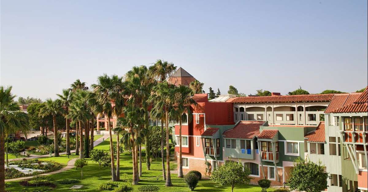 Ein Foto von der Außenansicht des Megasaray Club Belek