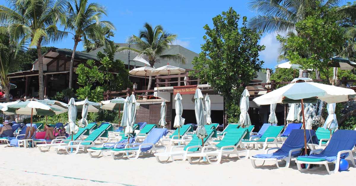 Een foto van het strand bij Banana Fan Sea Resort