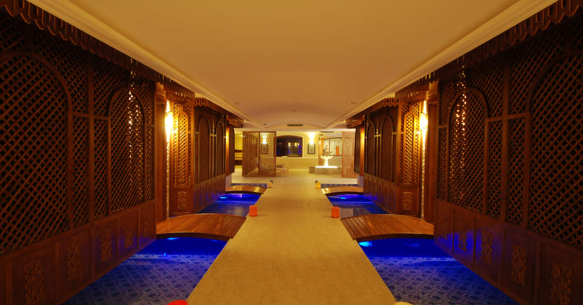 Een foto van de faciliteiten bij Hotel Aqua