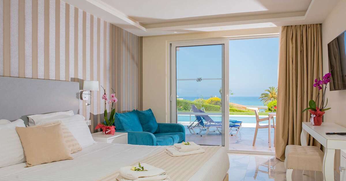 Een foto van Hotel Ibiscus Corfu