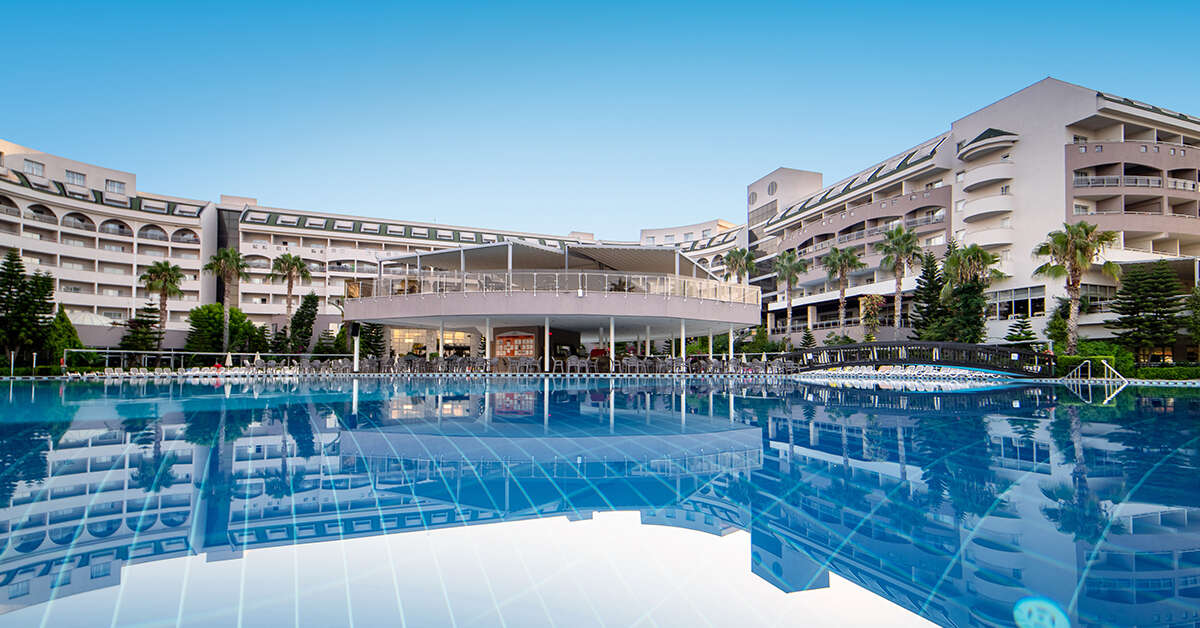 Een foto van het zwembad bij Vita Silva Hotel