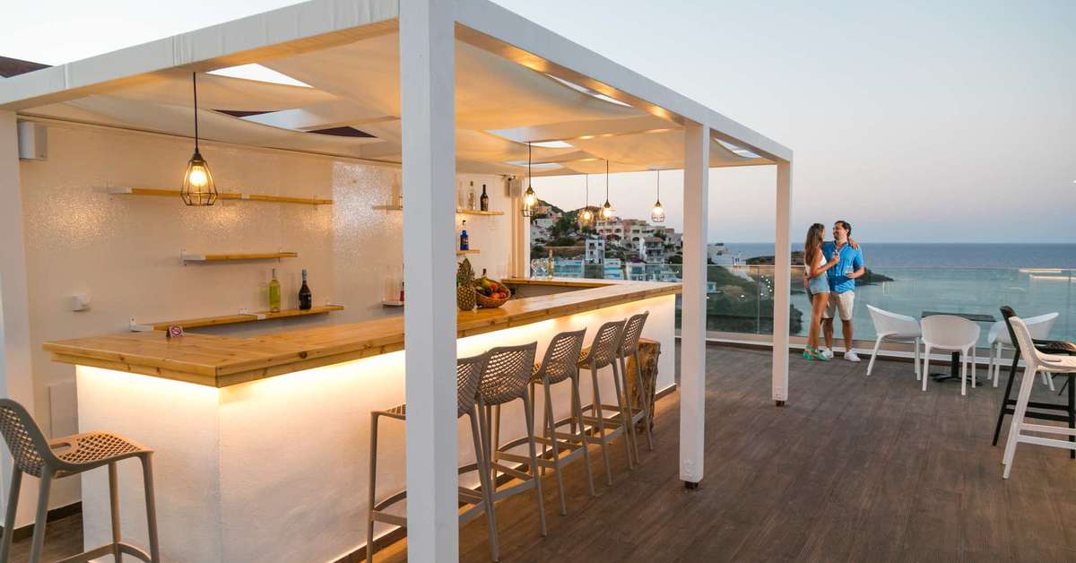 Een foto van de faciliteiten bij Bali Blue Bay Hotel