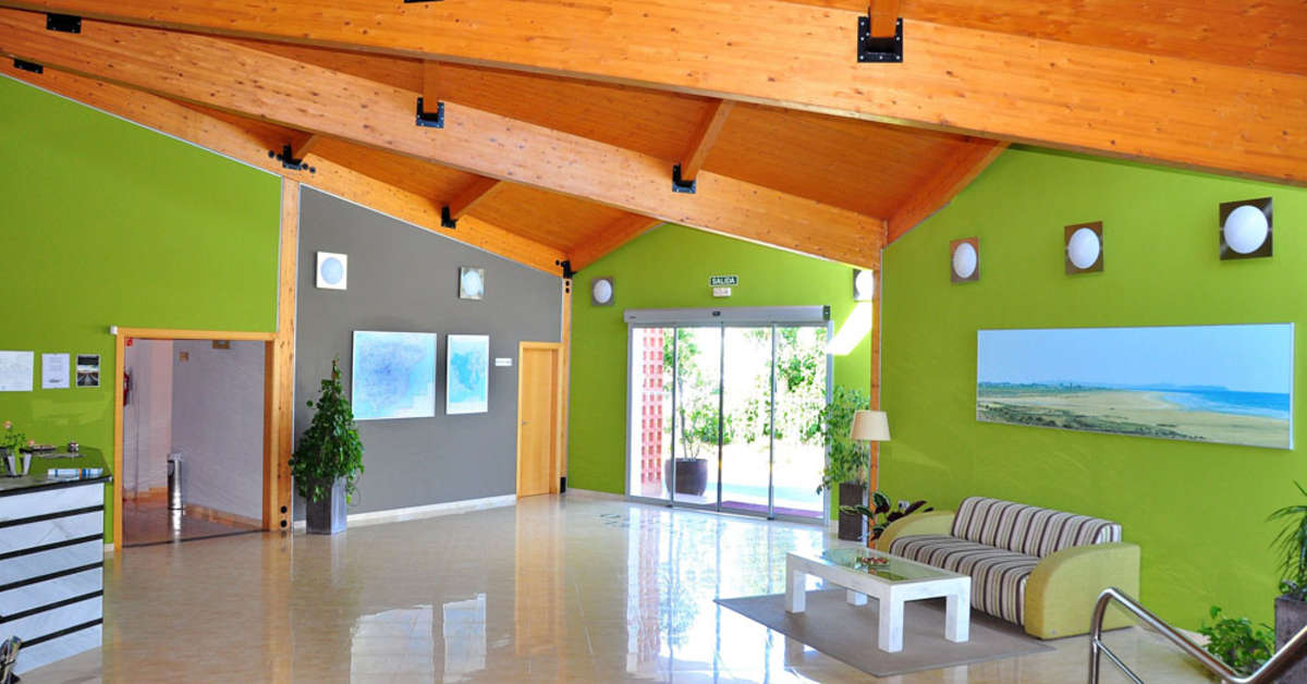 Een foto van het interieur van Hotel Pradillo Conil