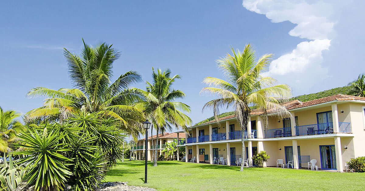 Ein Foto von der Außenansicht des Memories Jibacoa Resort