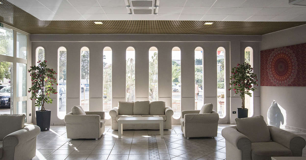 Een foto van het interieur van Hotel Club Eloro