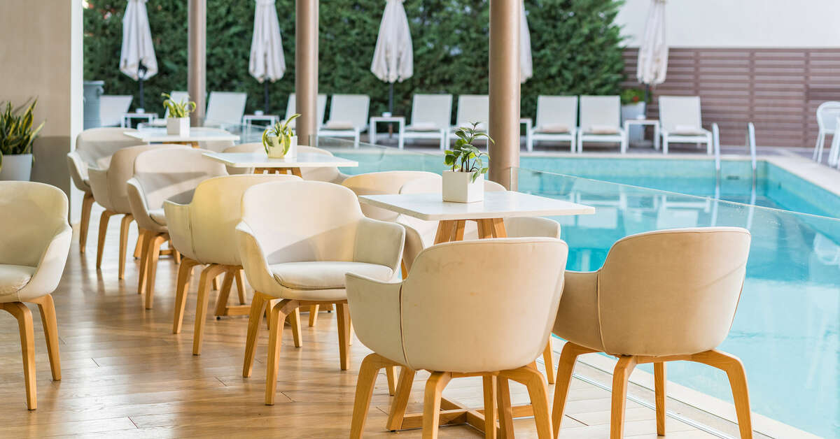 Een foto van de faciliteiten bij Hotel Nefeli Beach