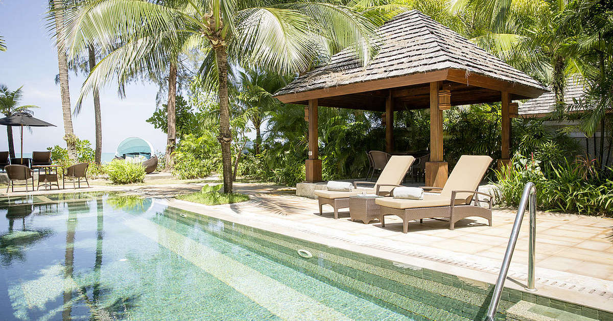 Een foto van het zwembad bij Robinson Club Khao Lak