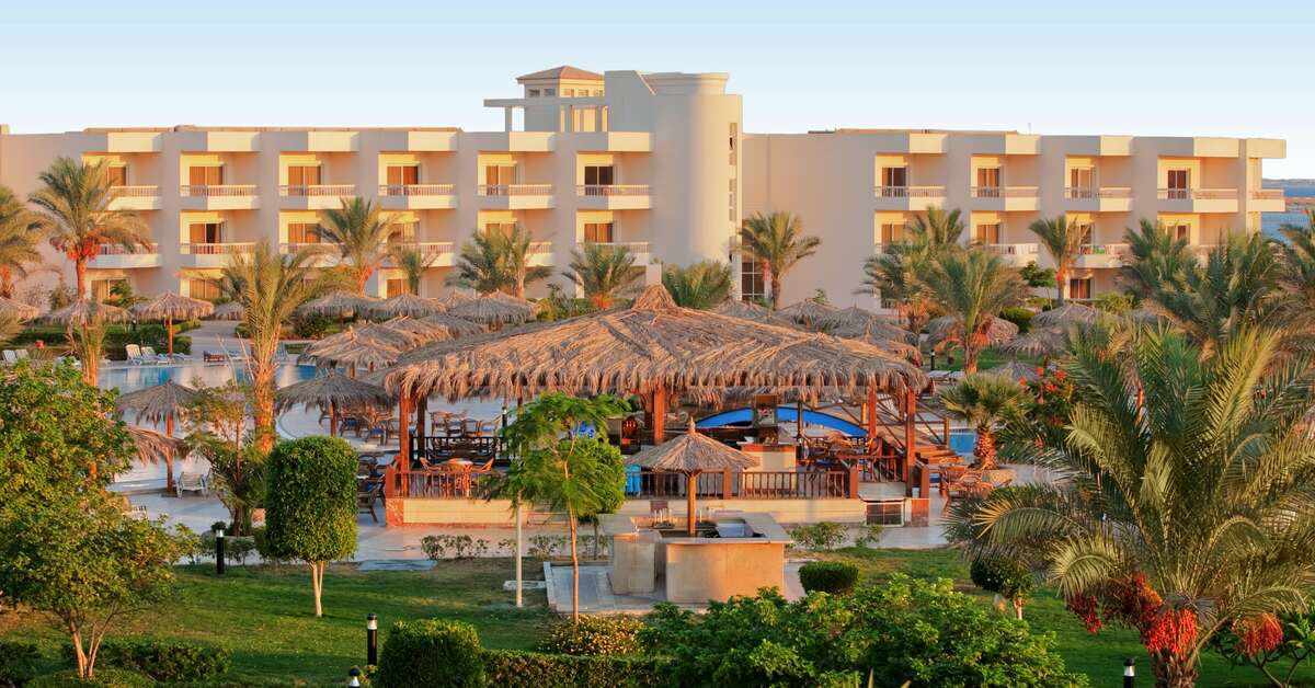 Een foto van de buitenkant van Hurghada Long Beach Resort