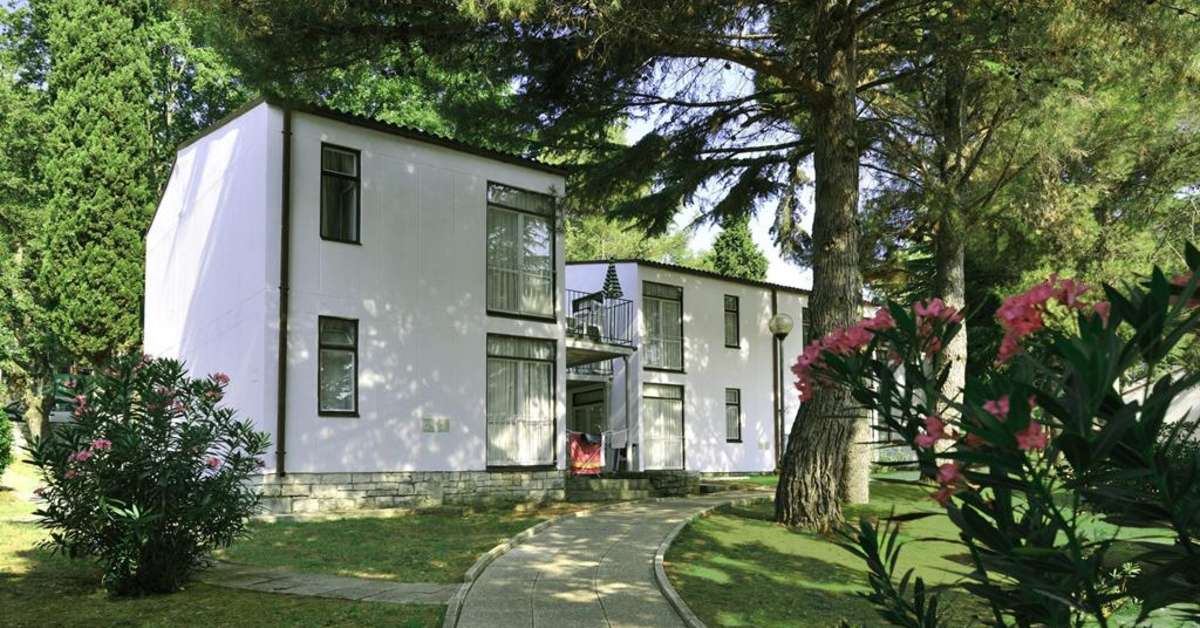 Een foto van een overzicht van Appartementen Astra Plava Laguna