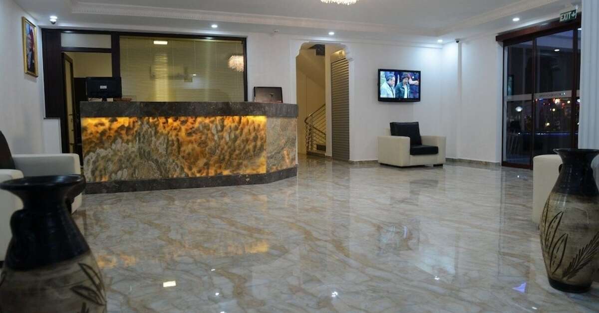 Ein Foto vom Innenbereich im Marcan Beach Hotel