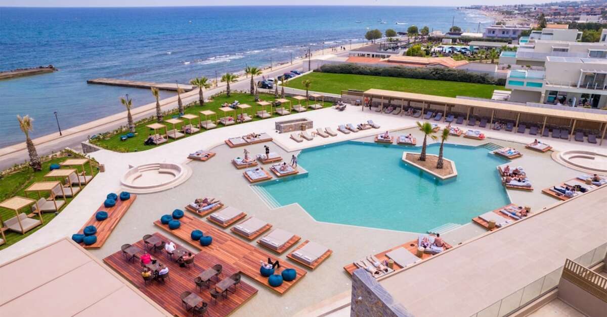 Een foto van een overzicht van Senseana Sea Side Resort