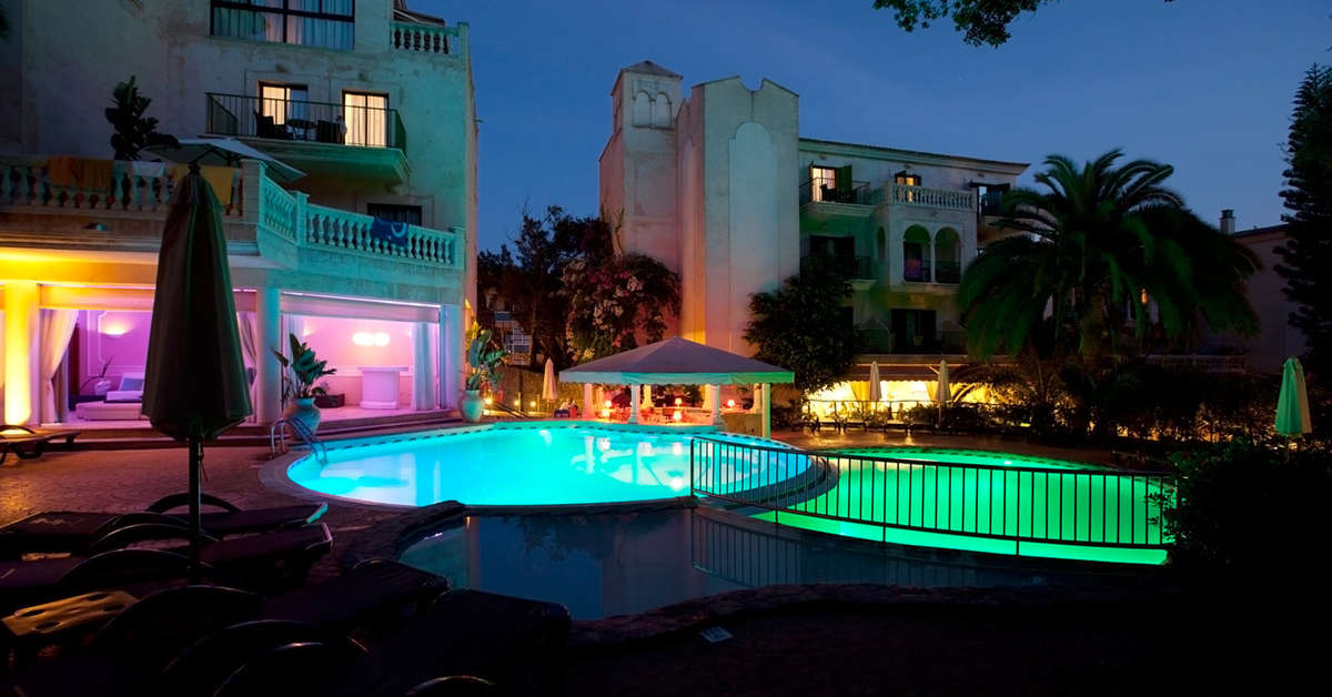 Een foto van het zwembad bij Hotel Lago Garden Suites & Spa