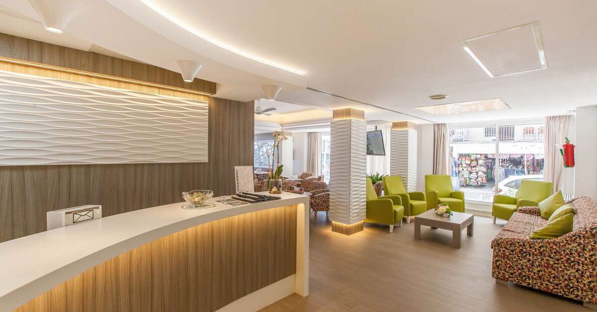 Ein Foto vom Innenbereich im Hotel Voramar