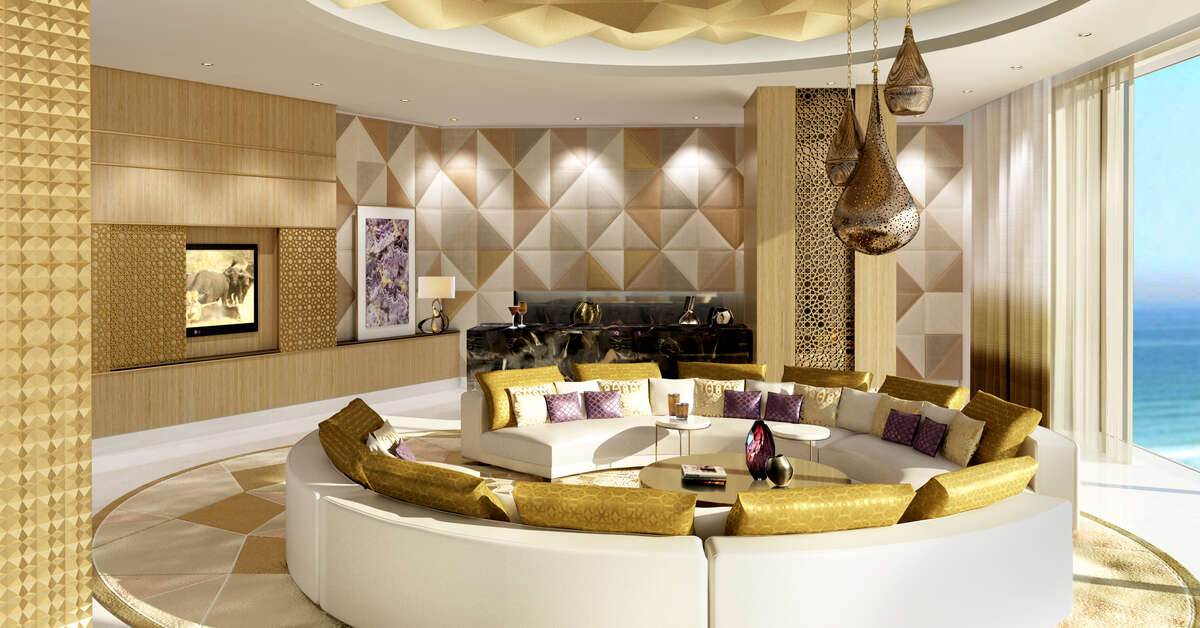 Ein Foto vom Innenbereich im Fairmont Ajman
