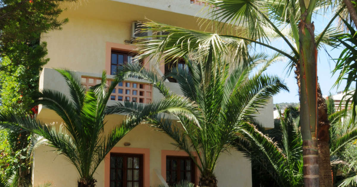 Een foto van de buitenkant van Villa Sonia Hotel