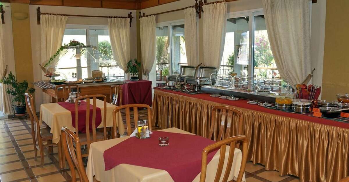 Ein Foto von den Einrichtungen im Hotel Kalloni Bay