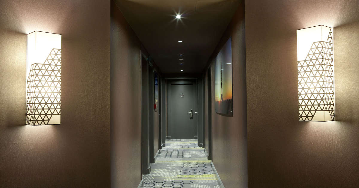 Een foto van het interieur van Eiffel Capitol