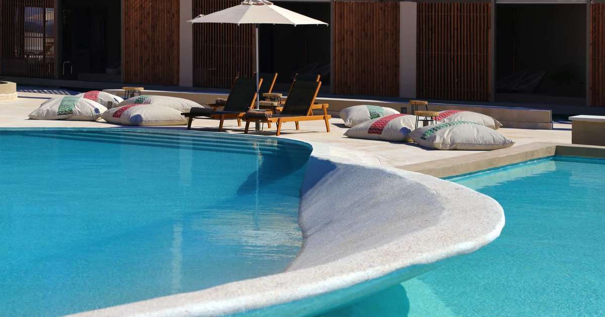 Ein Foto vom Pool im Domes Noruz Chania Autograph Collection