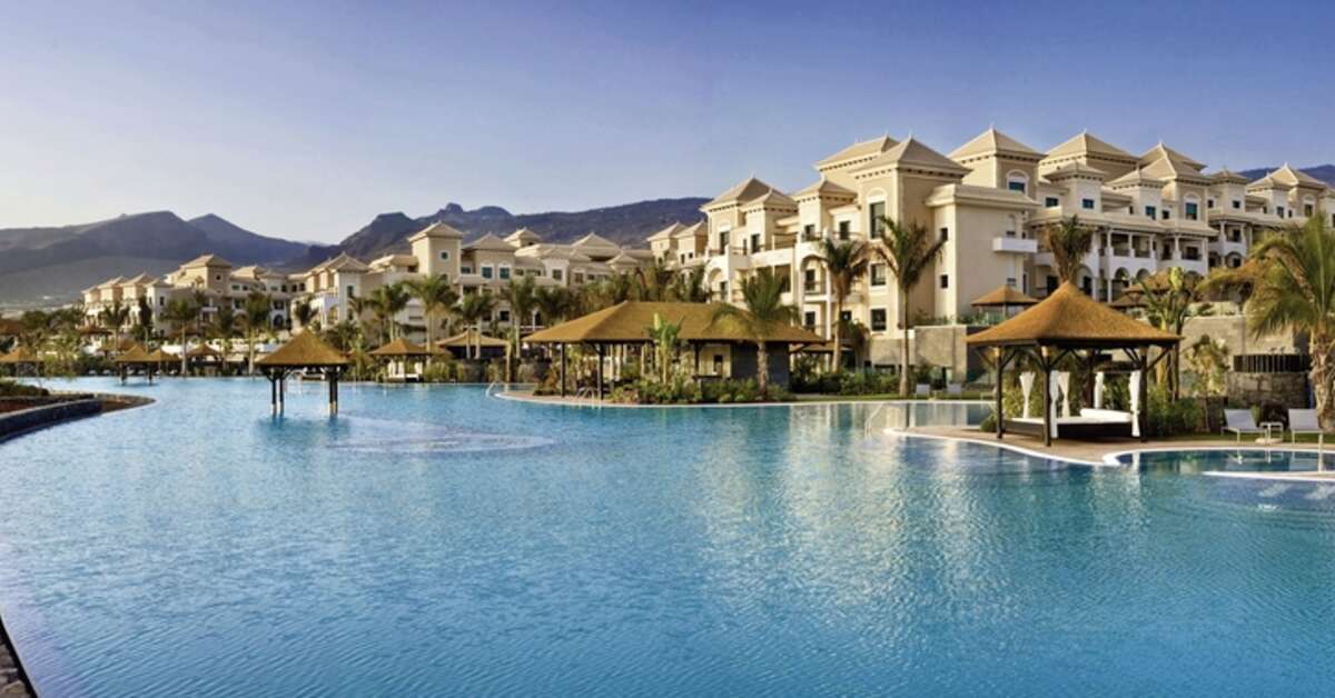 Een foto van een overzicht van Gran Melia Palacio de Isora