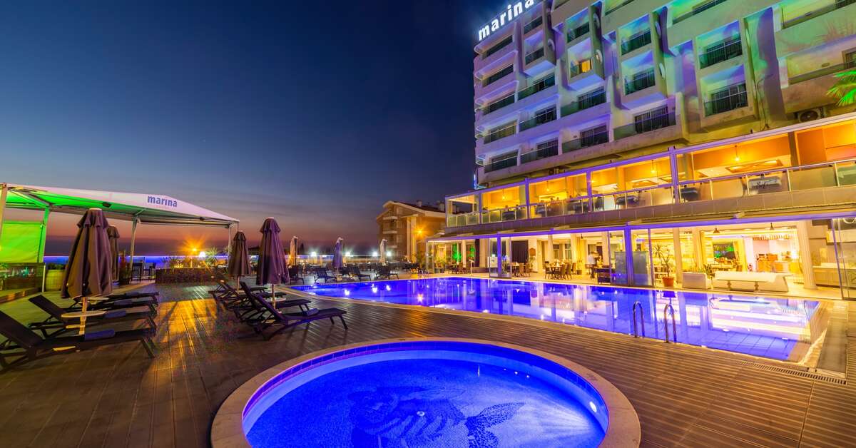 Een foto van het zwembad bij Elite World Kusadasi