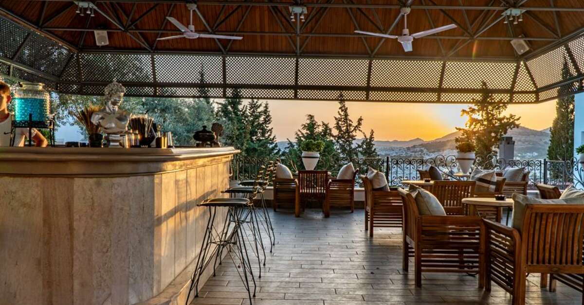 Een foto van de faciliteiten bij Manzara Boutique Hotel