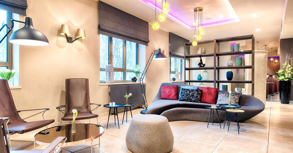 Een foto van het interieur van NYX Hotel Madrid
