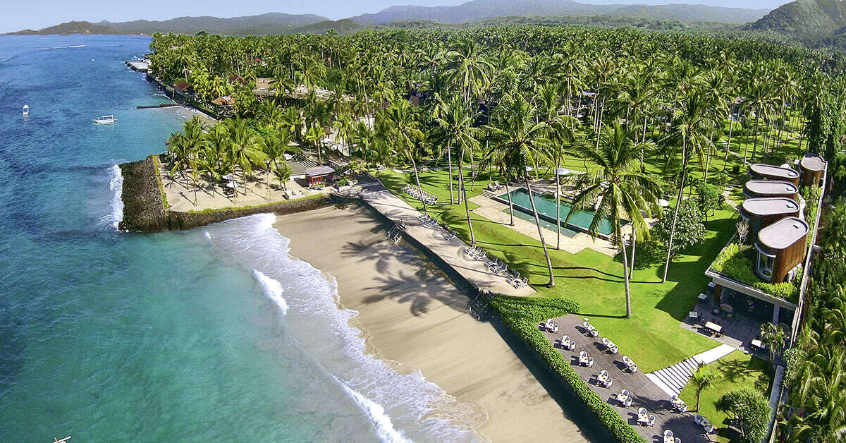 Een foto van de buitenkant van Candi Beach Resort & Spa