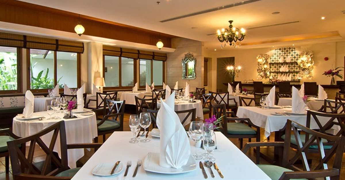 Een foto van de faciliteiten bij Ravindra Beach Resort & Spa
