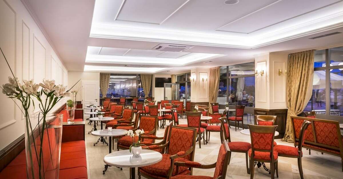 Een foto van de faciliteiten bij Hotel Palace Bellevue