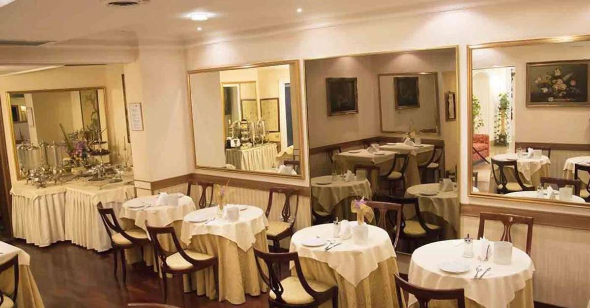 Een foto van de faciliteiten bij Hotel Cecil Rome
