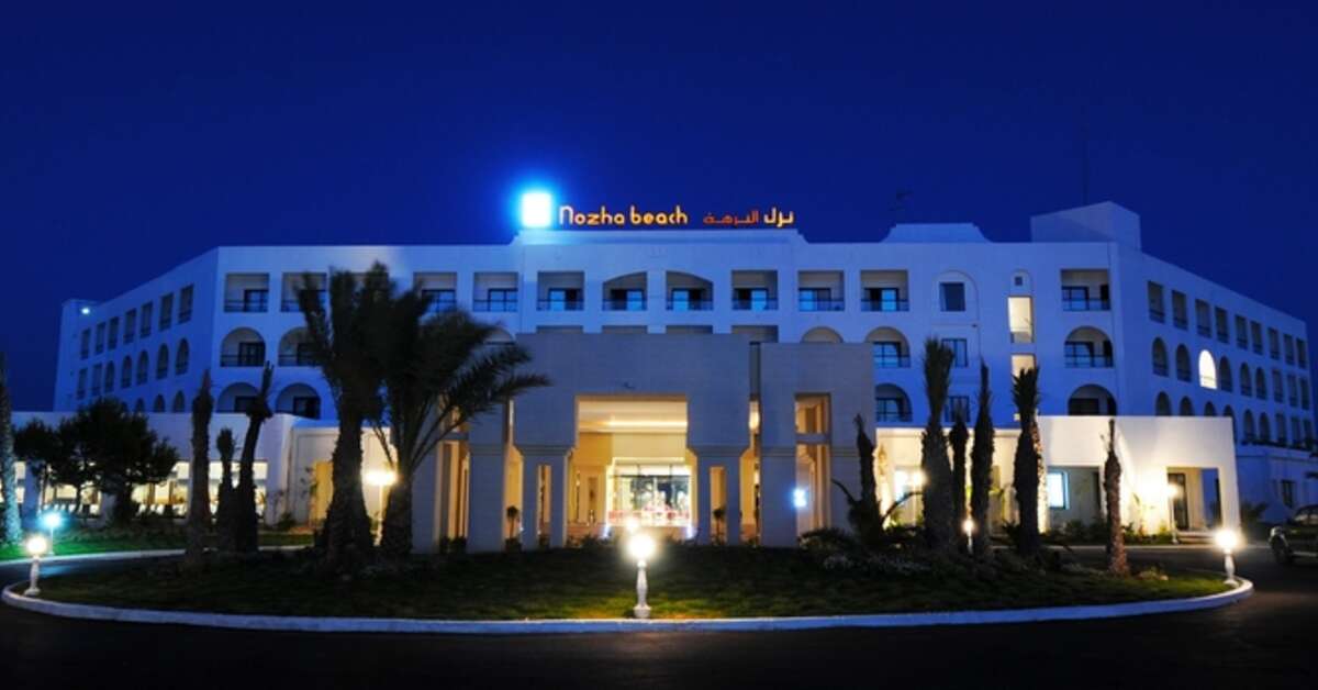Een foto van de buitenkant van Vincci Nozha Beach & Spa