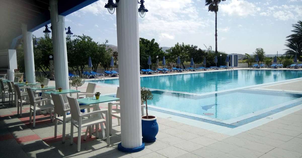 Een foto van het zwembad bij Hotel Tigaki's Star