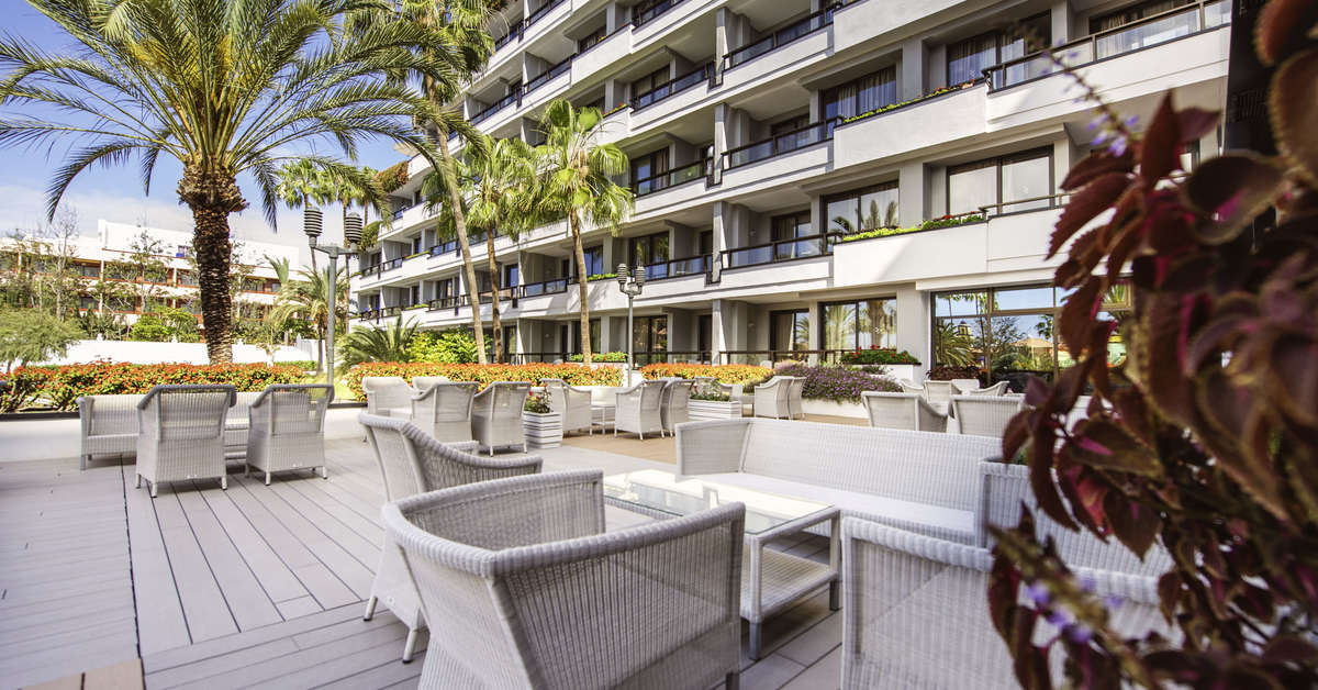 Een foto van het terras bij Spring Hotel Bitacora