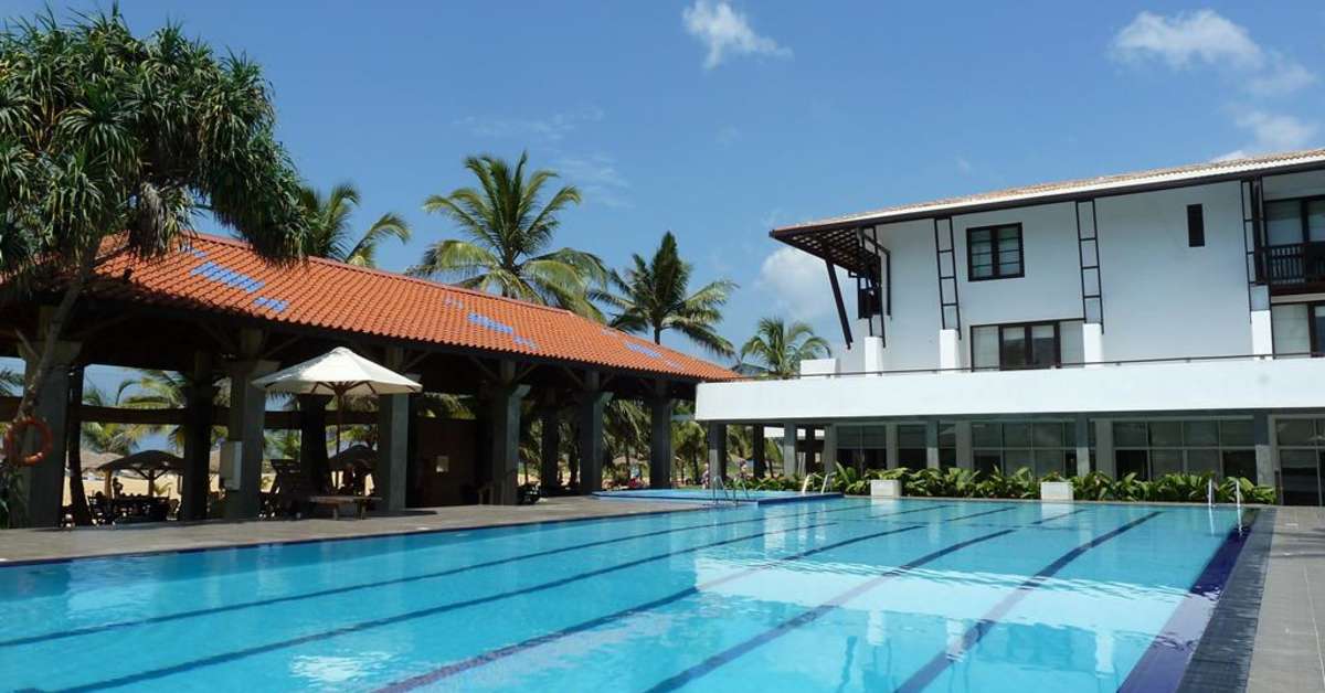 Een foto van het zwembad bij Goldi Sands Hotel