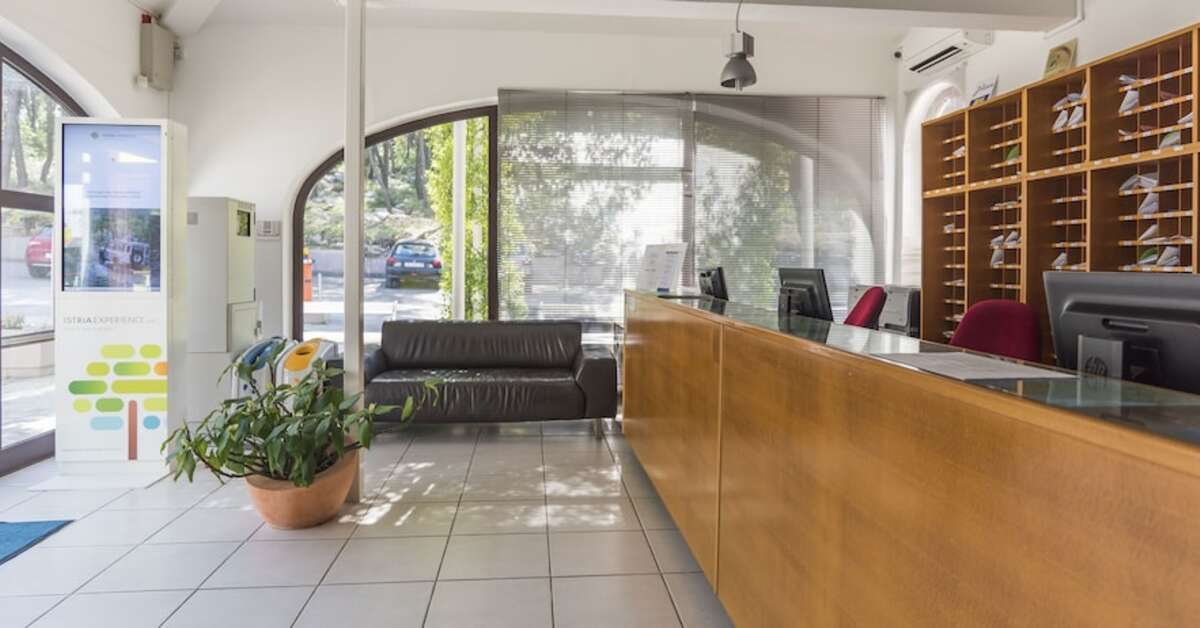 Een foto van het interieur van Appartementen Kanegra Plava Laguna