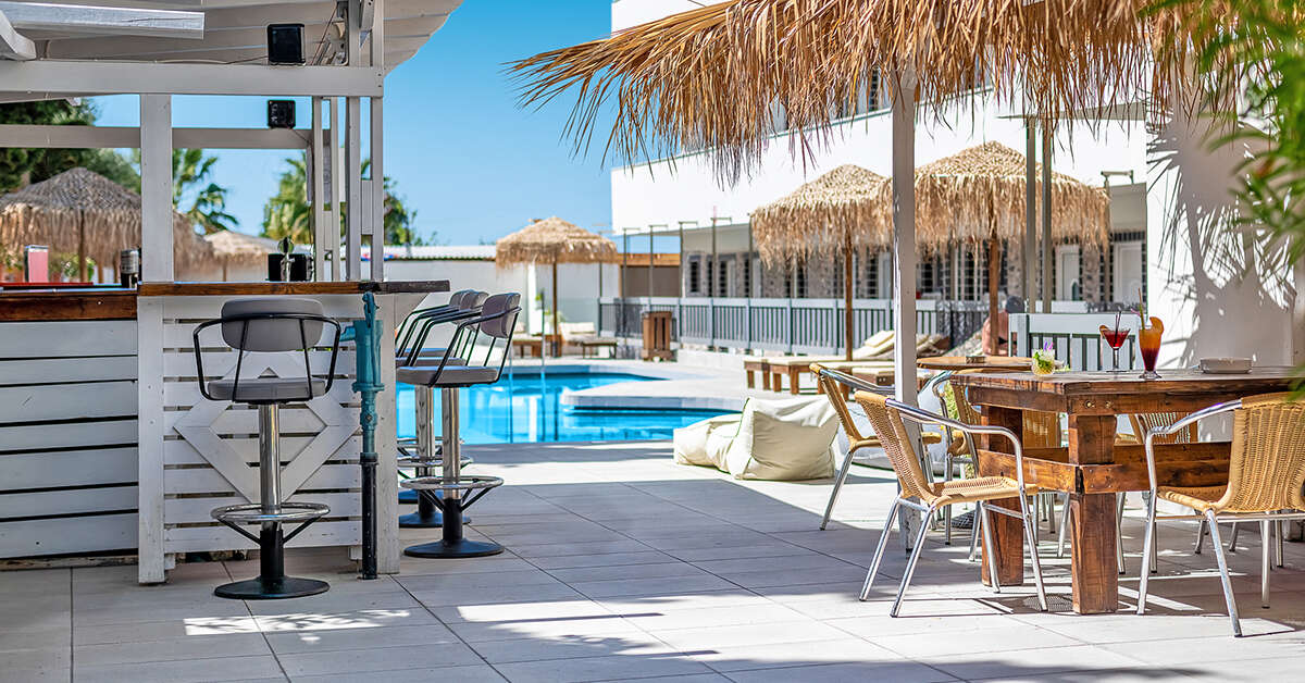 Een foto van de faciliteiten bij Sunny Days Hotel & Appartementen