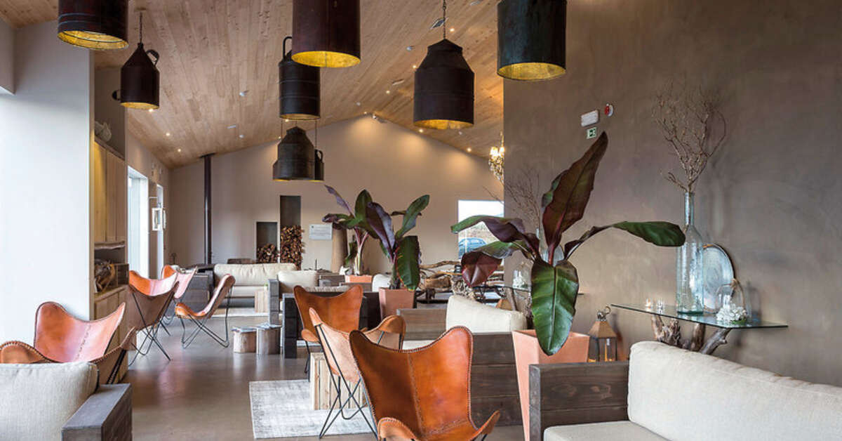 Een foto van het interieur van Santa Barbara Eco Beach Resort