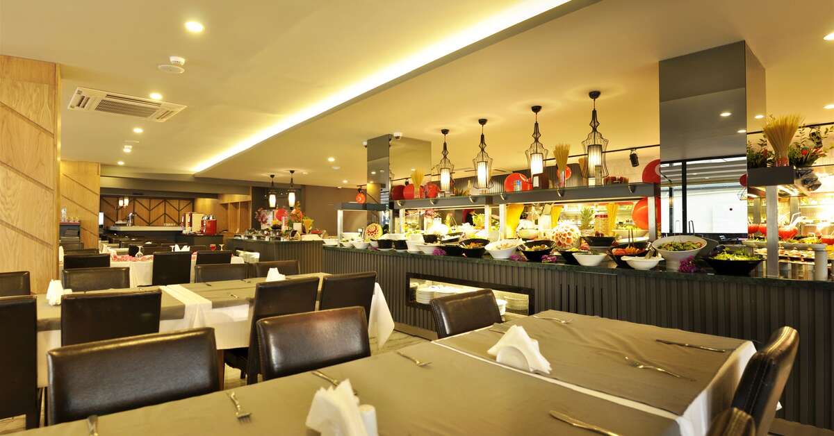 Ein Foto von den Einrichtungen im Oba Star Hotel & Spa