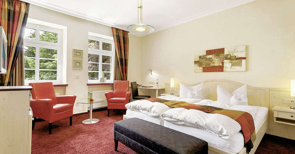 Een foto van een overzicht van Ruters Parkhotel