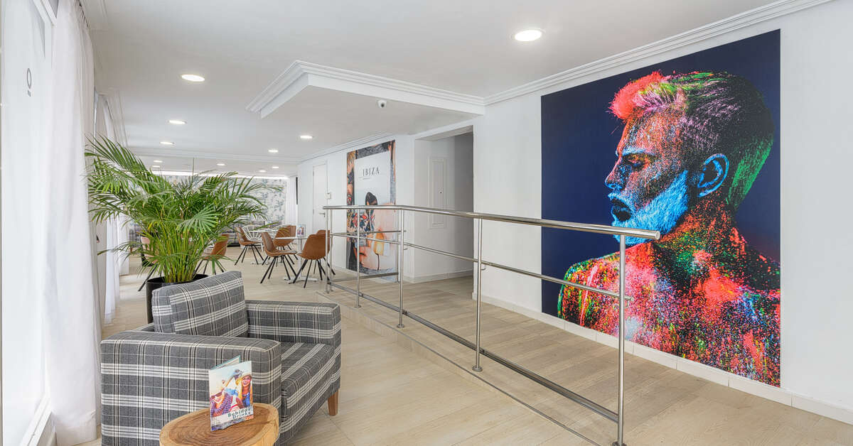 Een foto van het interieur van Hotel Vibra Lei Ibiza