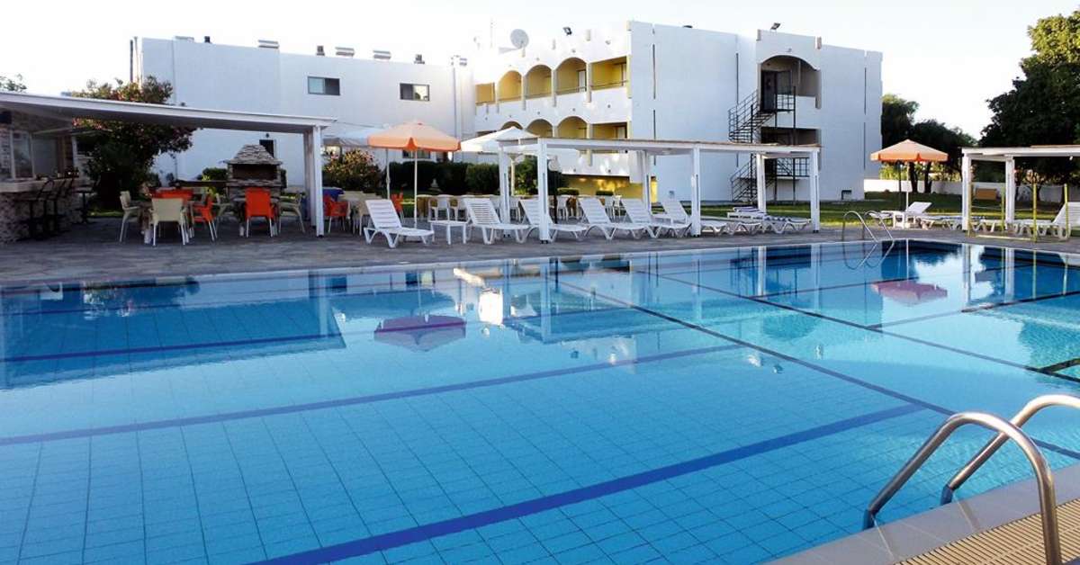 Een foto van het zwembad bij Hotel Bahamas