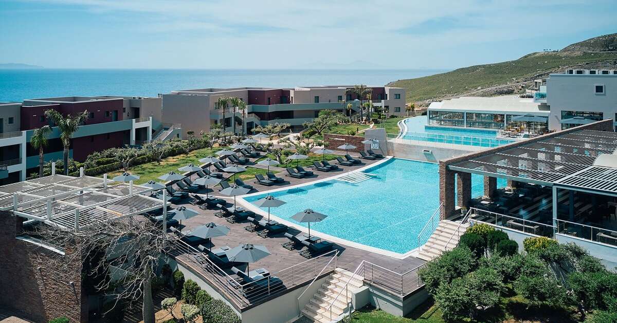 Een foto van het zwembad bij Michelangelo Resort & Spa