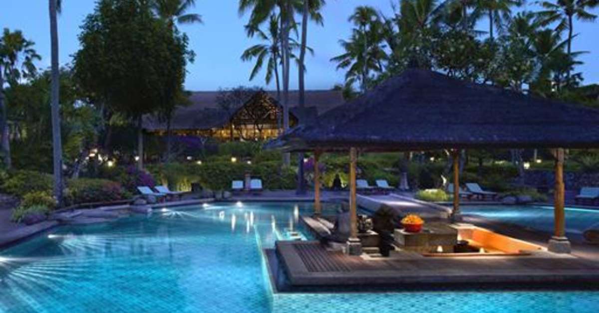 Ein Foto vom Pool im Hyatt Regency Bali
