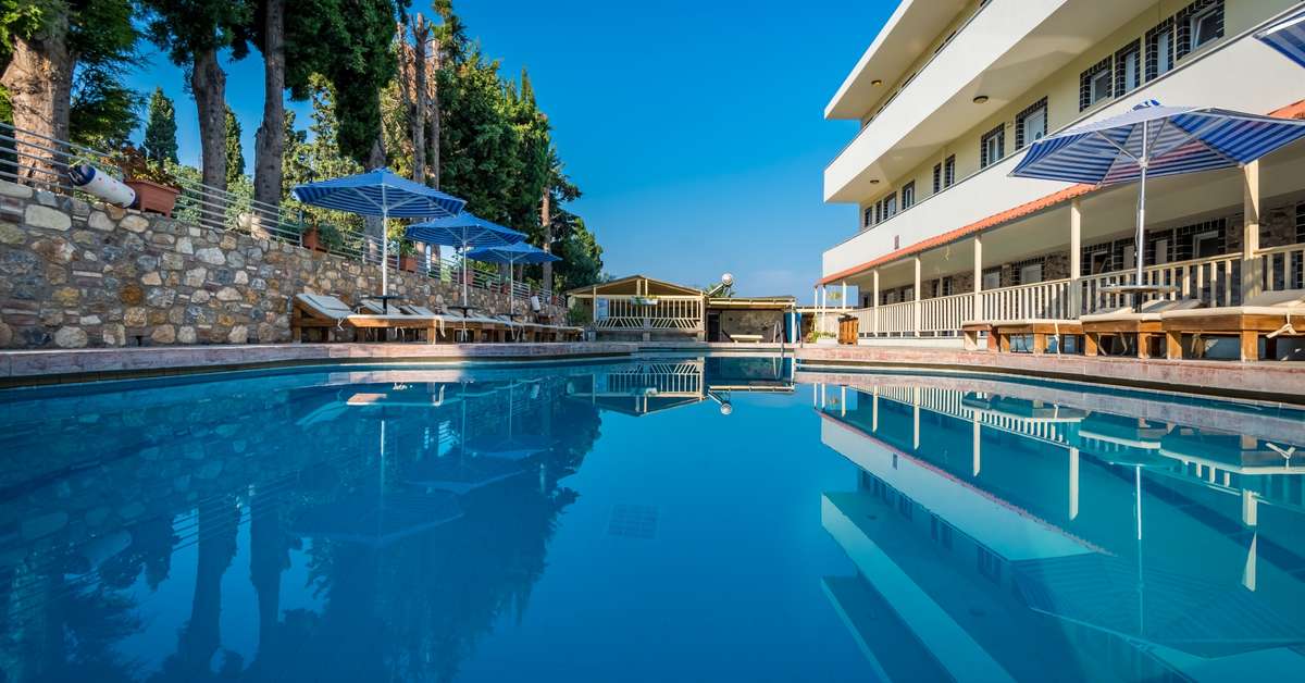 Een foto van het zwembad bij Sunny Days Hotel & Appartementen