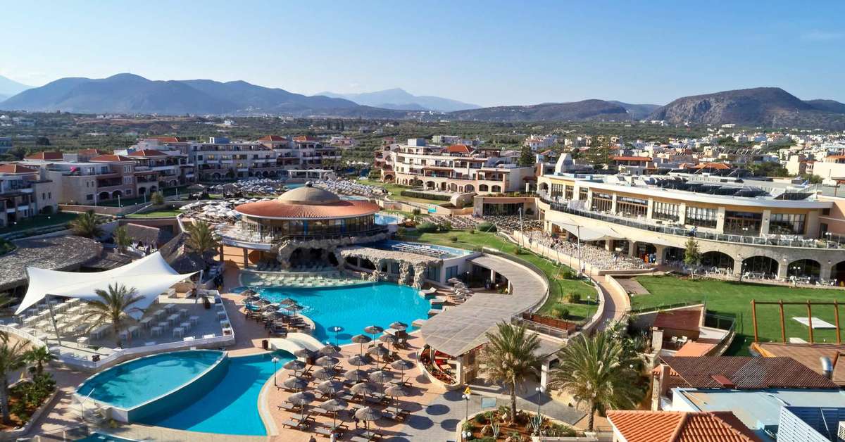 Een foto van het zwembad bij Atlantica Caldera Palace