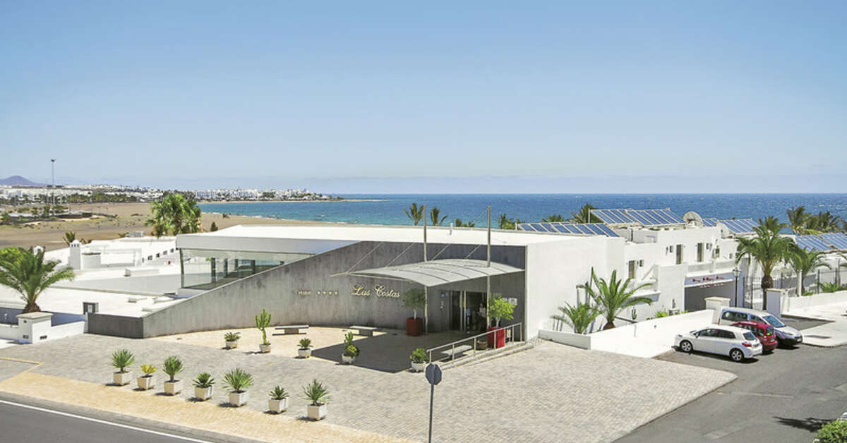 Ein Foto von der Außenansicht des Hotel Las Costas