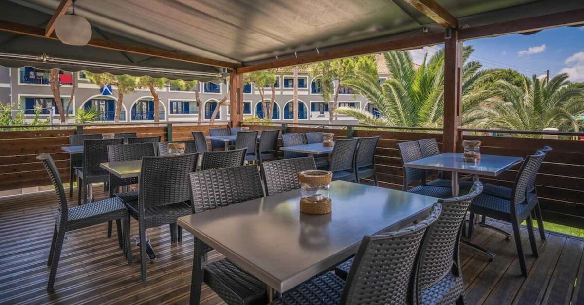 Ein Foto von den Einrichtungen im Golden Sun Hotel